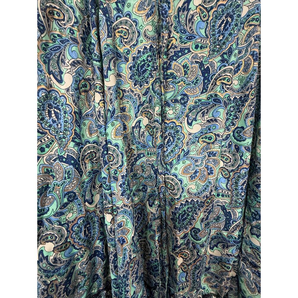 Boho Paisley Maxi Skirt - Picture 2 of 5